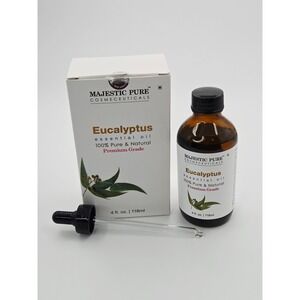 Majestic Pure Eucalyptus Essential Oil 4 fl oz 100% Pure Natural Premium Grade